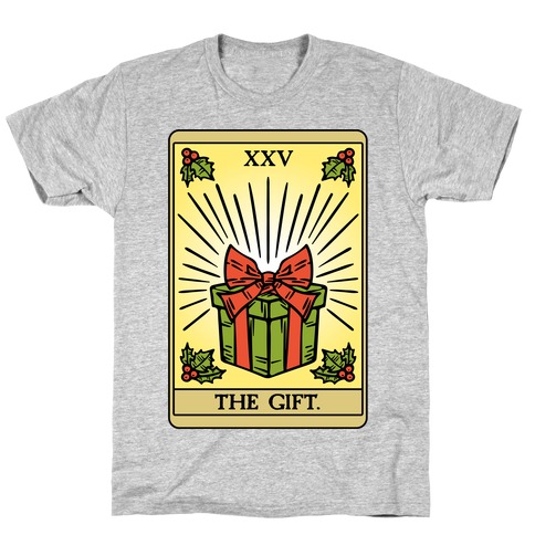The Gift Tarot Card Holiday Gift Tags T-Shirt