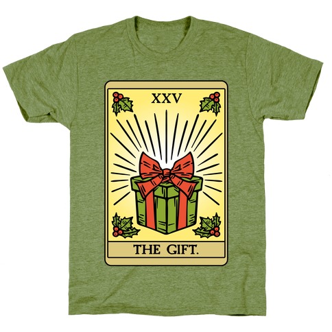 The Gift Tarot Card Holiday Gift Tags T-Shirt