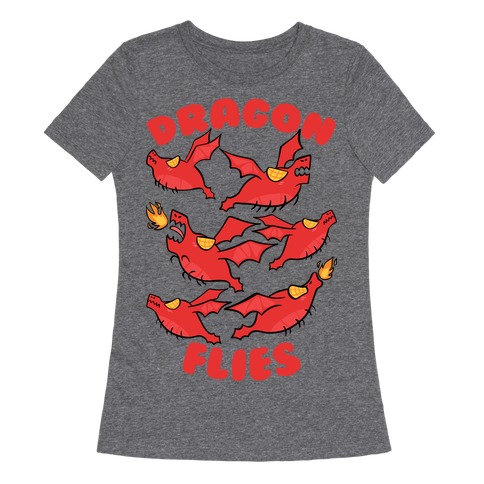 Dragon Flies Womens T-Shirt