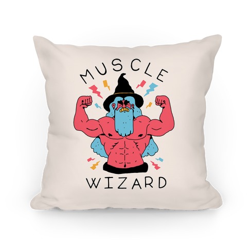 Muscle Wizard Pillow