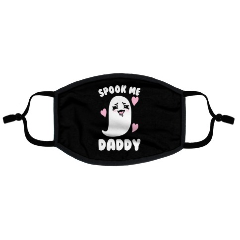 Spook Me Daddy Flat Face Mask