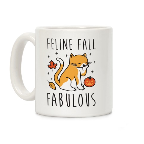 Feline Fall Fabulous Coffee Mug