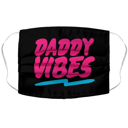 Daddy Vibes Accordion Face Mask