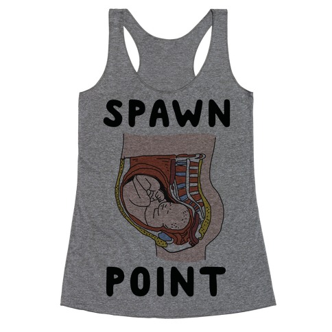 Spawn Point Baby Racerback Tank Top