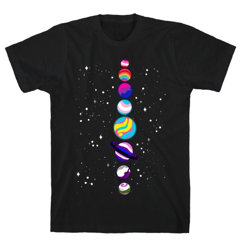 LGBTQ+ Planets T-Shirt