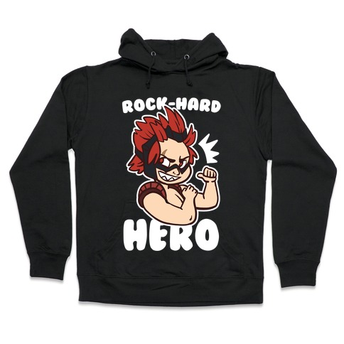 Rock-Hard Hero - Kirishima Hooded Sweatshirt