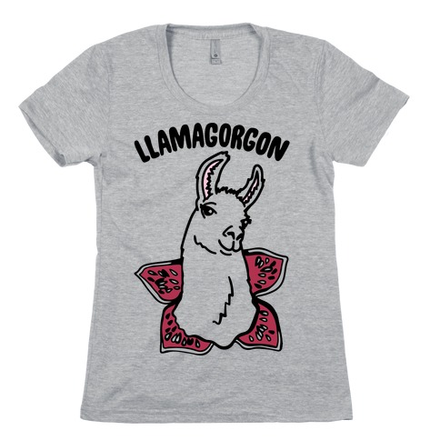llamagorgon Parody Womens T-Shirt