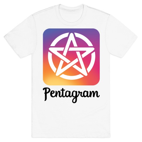 Pentagram Instagram Parody T-Shirt