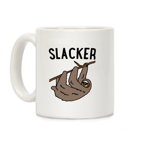 Slacker Sloth Coffee Mug