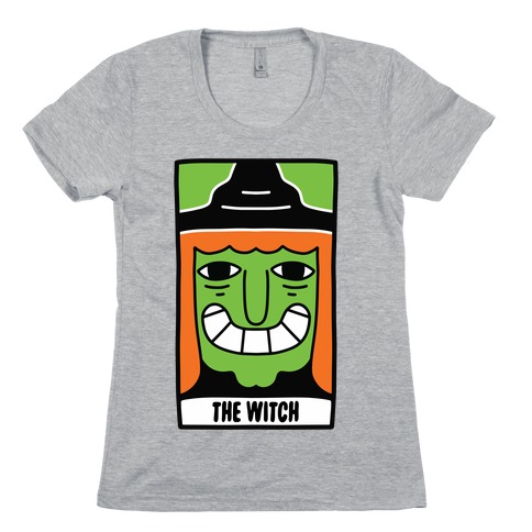 The Witch Tarot Card Womens T-Shirt