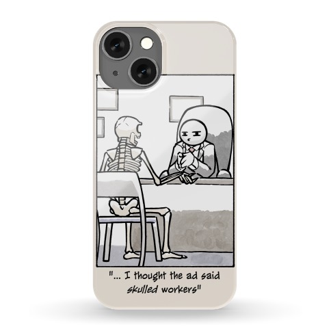 Skulled Workers Phone Case