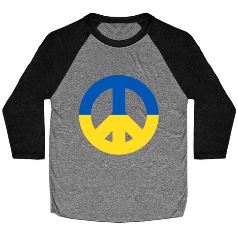 Peace symbol (Ukraine) Baseball Tee