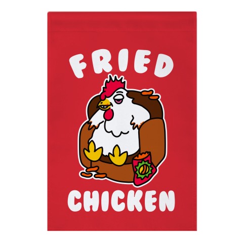 Fried Chicken Garden Flag