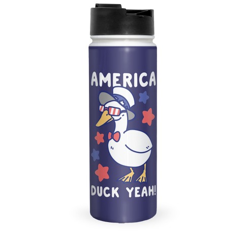 America Duck Yeah Travel Mug