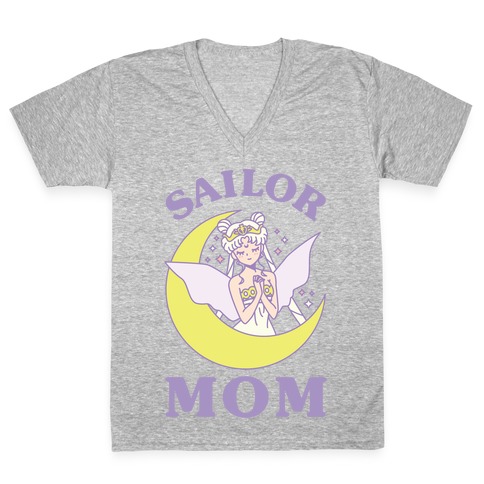 Sailor Mom V-Neck Tee Shirt