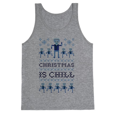 Christmas Is Chill Snow Miser Tank Top