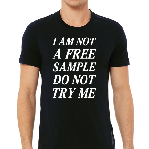 Adult White T-shirt with Tartan I'M ENJOYING MYSELF - FREE P&P