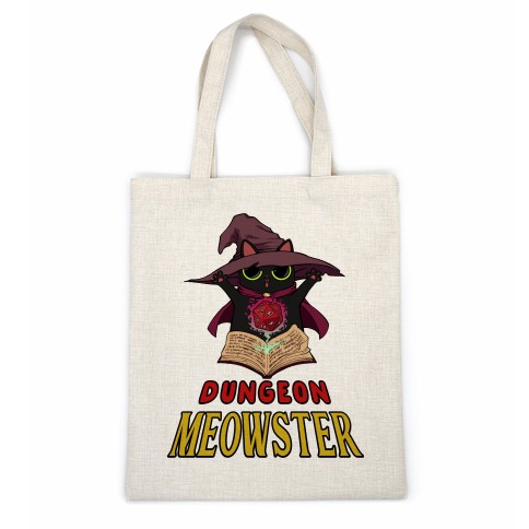Dungeon Meowster Casual Tote