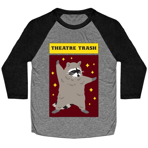 Theatre Trash Raccoon Baseball Tee