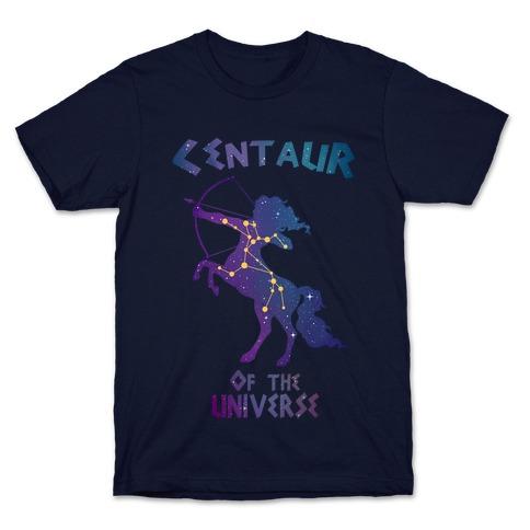 Centaur Of The Universe: Constellation  T-Shirt