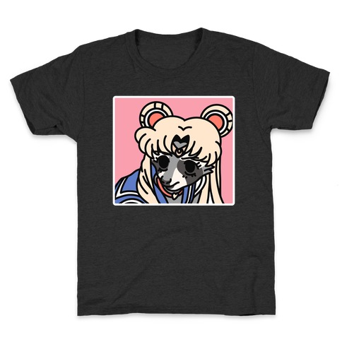 Sailor Moon Redraw Raccoon Kids T-Shirt