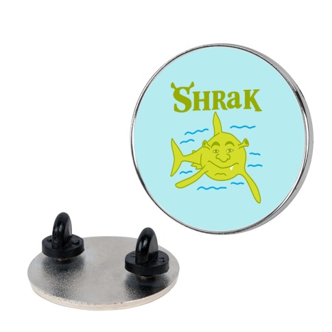 Shrak Shrek The Shark Pin