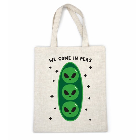 We Come In Peas Casual Tote