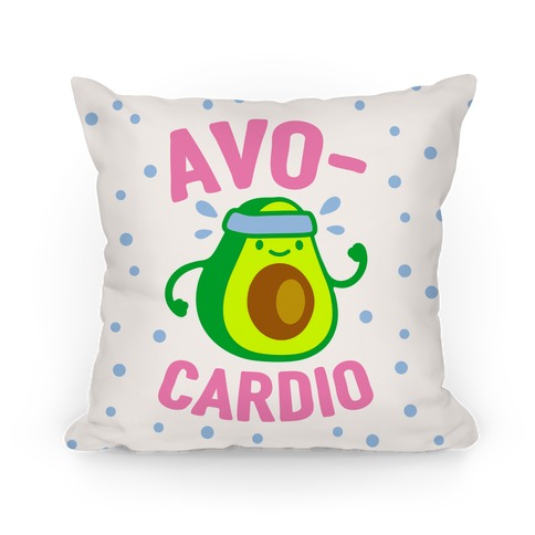 Avocardio Avocado Pillow