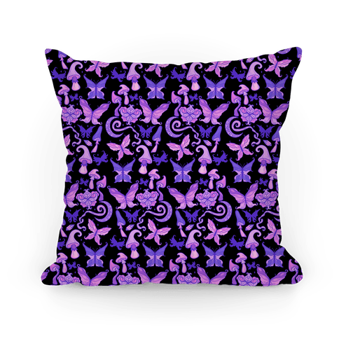Fairy Goth Pattern Pillows