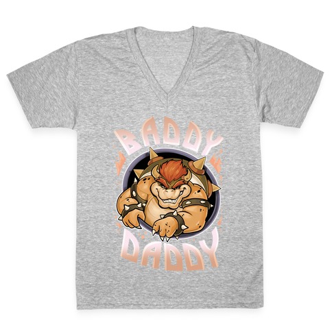 Baddy Daddy V-Neck Tee Shirt