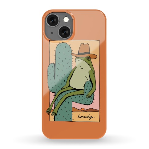Howdy Frog Cowboy Phone Case