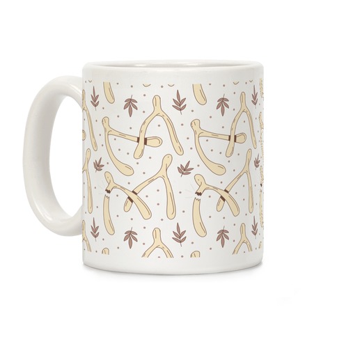 Wish bone Pattern Coffee Mug