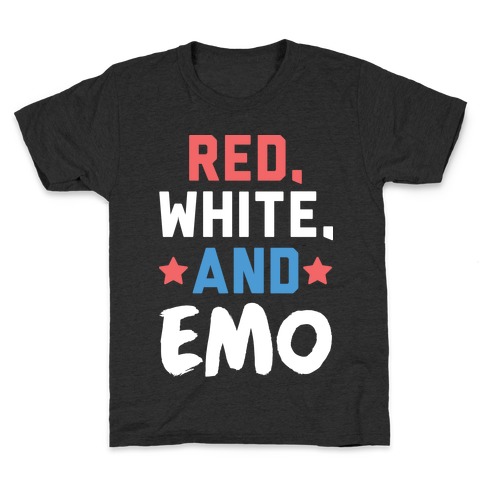 Red, White, And Emo Kids T-Shirt