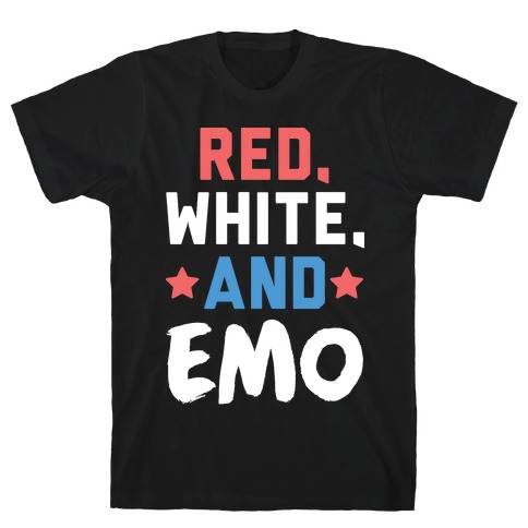 Red, White, And Emo T-Shirt