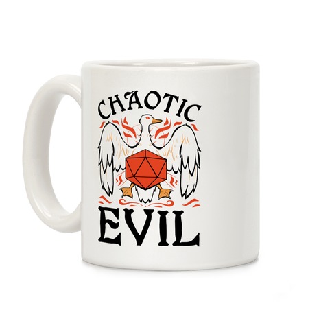 Chaotic Evil Goose Coffee Mug