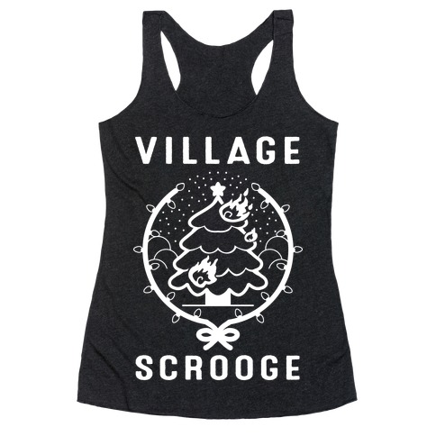 Village Scrooge Racerback Tank Top