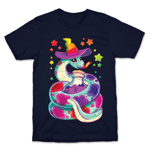 90's Rainbow Snake Witch T-Shirt