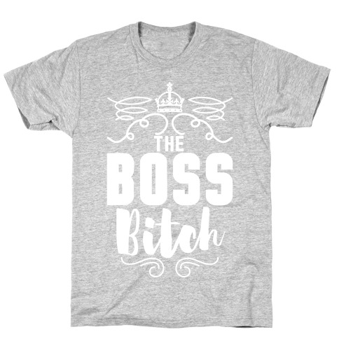 Like a boss bitch. Quote for tshirt, hoodie, cushion, card,print, poster.  Stock Illustration