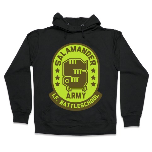 Salamander Army Hooded Sweatshirt