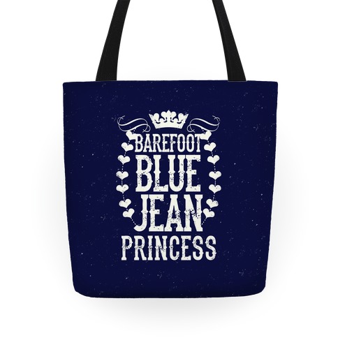 Barefoot Blue Jean Princess Tote