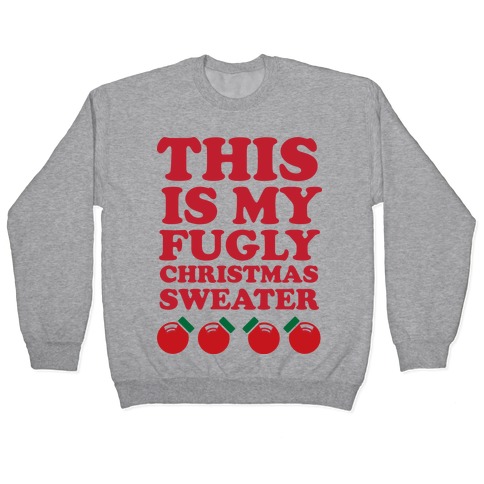 Ironic Christmas Sweater Pullover