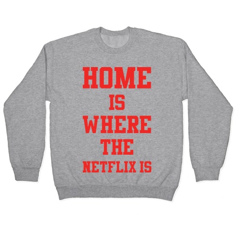 red netflix sweatshirt