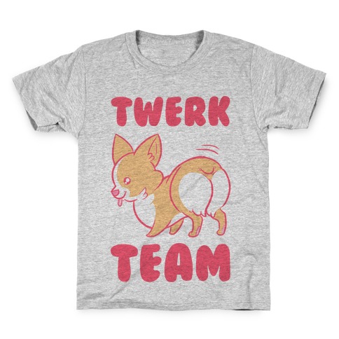Twerk Team Corgi Kids T-Shirt