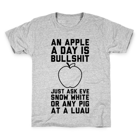 An Apple A Day Kids T-Shirt
