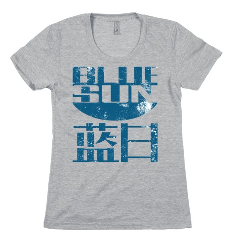 Blue Sun Womens T-Shirt