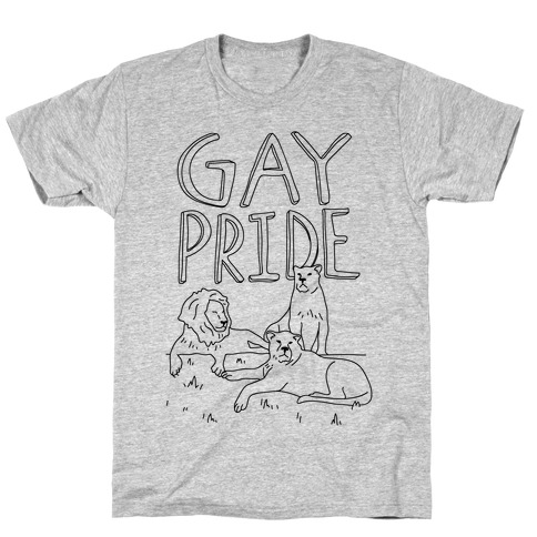 Gay Pride Of Lions T-Shirt