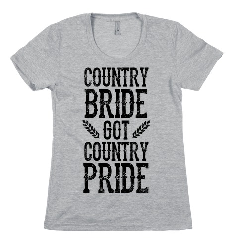 Country Bride Womens T-Shirt