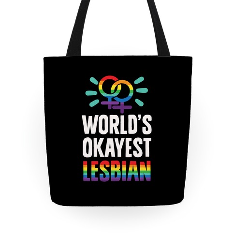 World's Okayest Lesbian Tote