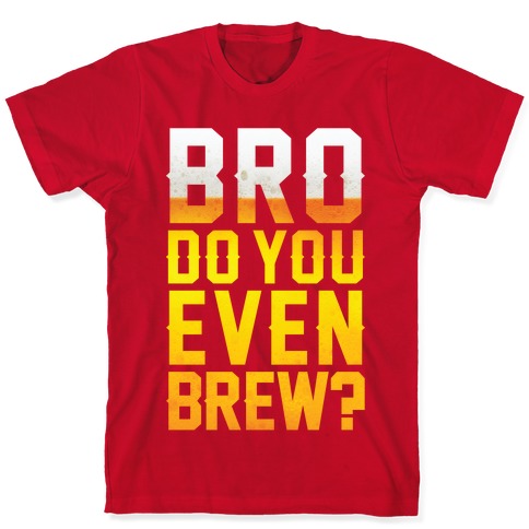 I Brew T-Shirt, Homebrew Tee, Craft Brew Shirt