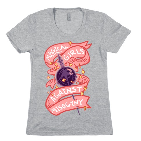 Magical Girls Against Misogyny Womens T-Shirt